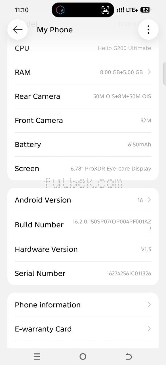 Tecno Camon 50 Pro